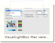 Lightbox jQuery Mac version - Thumnails Tab